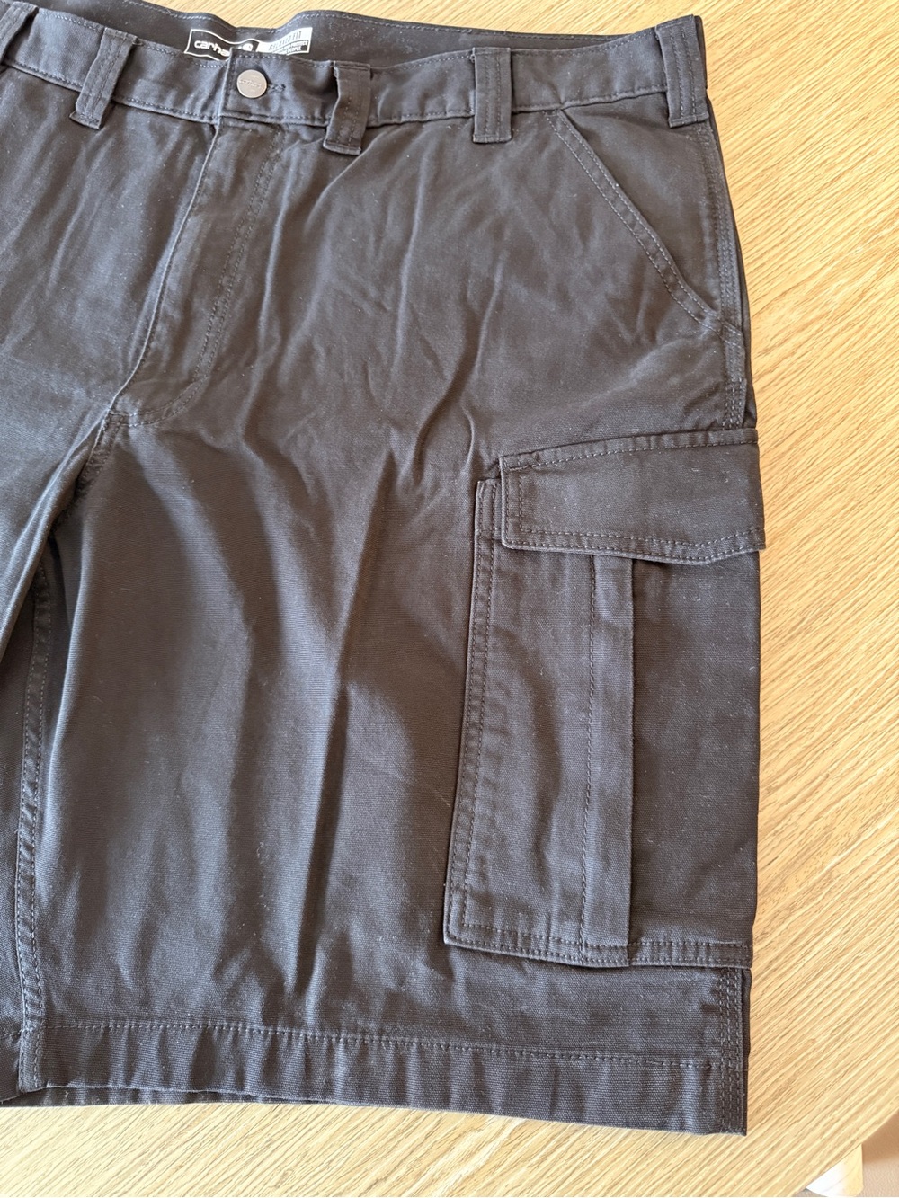 Carhartt Relaxed Fit Cargo Work Shorts | Men’s Size 44 | Black - Picture 6 of 6